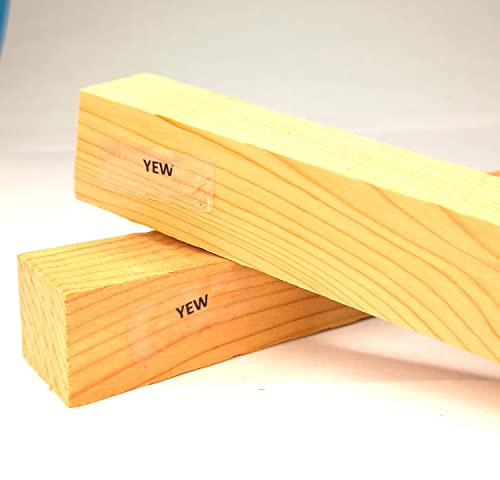 Woodturning Spindle Blanks 300x47x47 (Choose Your Species)(YEW)