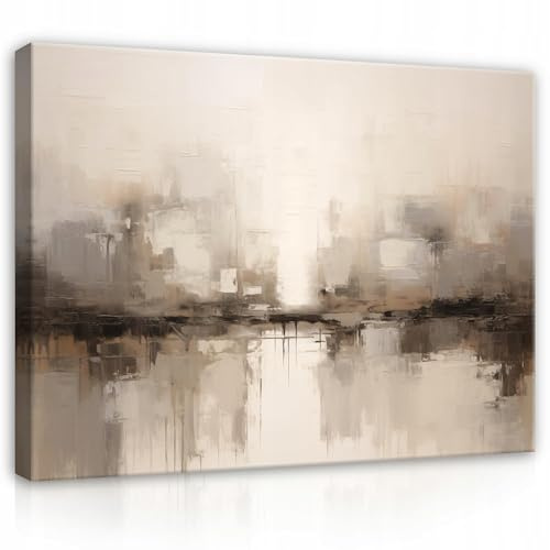 WallArena Leinwand Bilder 120x80 cm | Abstrakt, Leinwandbilder, Bild auf leinwand, Format: 120x80 cm (BxH) - einteilig auf Canvas Leinwand. Das Leinwand