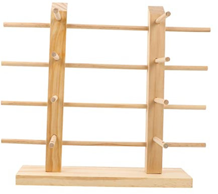 OFFSCH Brillenhalter Aus Holz Stabiler Standfuß Zum Aufbewahren Von Sonnenbrillen Und Brillen Praktisches Brillenregal Fürs Zuhause