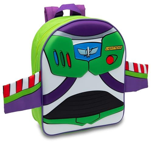 Disney Kids Backpack Toy Story Buzz Lightyear 3D Childrens School Bag Boys & Girls Rucksack