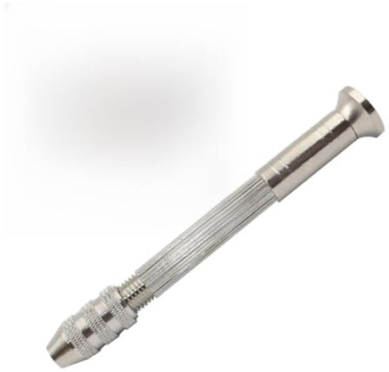 HOMSFOU 0.3-3.2mm Mini Hand Drill for Jewelry Watch Repairing Kit Drill Bits Upgraded Version Hand Drill Tool Vise