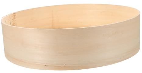 Ipetboom Holz Mehlsieb Fein Maschig für Backen und Küche 100 Mesh Kompakt Stabil und Leicht zu Reinigen für Mehl Zucker Kakao