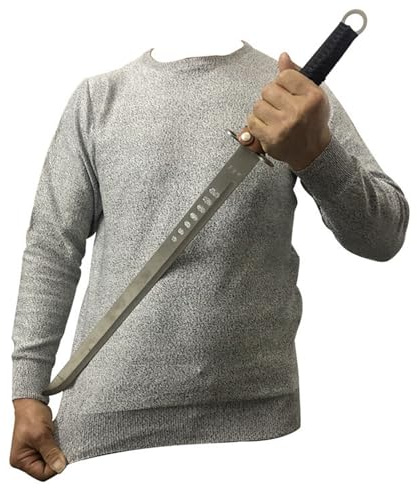 Schnittschutzhandschuhe, Selbstverteidigungs-ausrüstung for SWAT-Polizei, Klasse 5, schnittfest, HPPE-T-Shirt mit langen Ärmeln(Grey,Small)