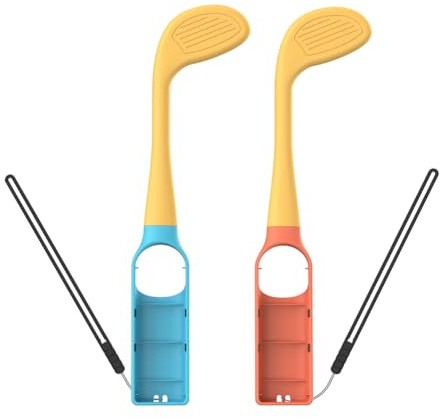 HTU Golf Club pour pour Switch 2 contrôleur support de poignée avec dragonne pour Switch/OLED accessoires de jeu de Sport