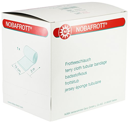 NOBAFROTT Frotteeschlauch elastisch gerollt 5 m, Größen:12 cm