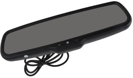 Miroir De La Caméra De Recul 4.3inch, Enregistrement De Gradation Automatique De Rétroviseur De Voiture avec Enregistrement Noir De Recul d'Assistance De Miroir De Vue Arrière De Support