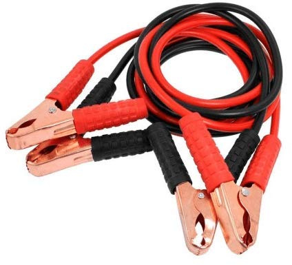 CABLEPELADO - Pinzas de batería de Coche y Motos 2.5 Metros - Cable arrancador - Pinza cocodrilo - Gran amperaje - Bolsa Transporte - 1200 A