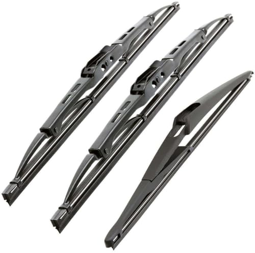 Recambo SCHEIBENWISCHER VORNE + HINTEN kompatibel für NISSAN MICRA CC | K12 | BJ 2002-2010 (3er Set: 525mm / 450mm / 300mm)