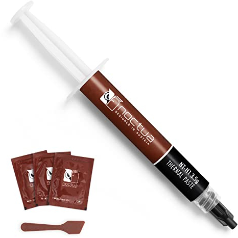 Noctua NT-H1 3.5g SW Edition, Thermal Computer Paste with Spatula and Cleaning Wipes