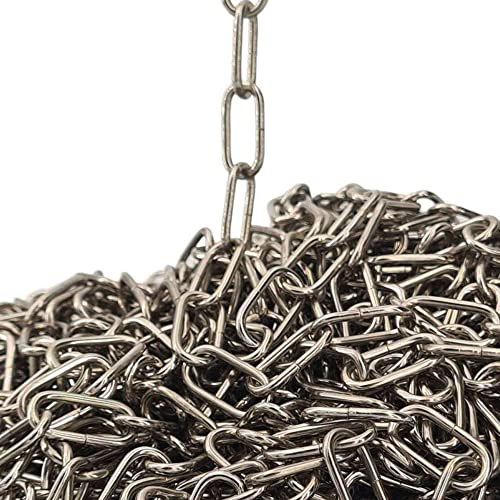 Christoph Palme FE Kette ø 2mm Glatt Zierkette Rundstahlkette Rundgliederkette Ringkette 1m (Silber)