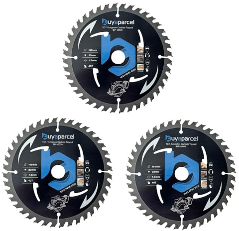 X3 BAP Trade Pro Circular Saw Blade 165mm X 20 40 Teeth Carbide Tipped Long Life