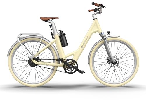 ADO E-Bike Air 28 Elektrofahrrad,Electric Bikes Pedelec Riemenantrieb,e Bike 28 Zoll,Momenten-Sensor,Heckmotor,345,00 Wh Akku,ebike Damen/Herren,Wasserkocher-Akku,Maximale Reichweite 160 KM