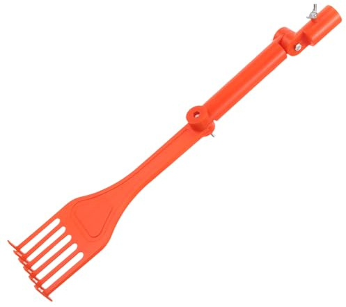 LABRIMP Cleaning Tool Mini Rake for Leaf Gutter Cleaning Gutter Scoop Cleaning Tool for Outdoor Leaves Cleaning Rake Tool for Roof and Household Supply