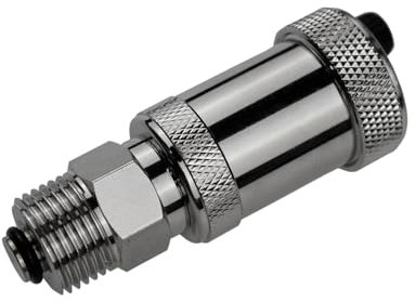 ENVIRON - Automatic Quick Bleeder 1/2 Inch Brass with Premium Chrome Plating | Bleed Valve 1/2 Inch Heating