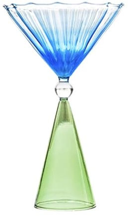 HAGJII Coloré Rouge Verres à Vin Personnalisé Cristal Verre A Vin Pour Un Usage Quotidien Mariage, Fêtes Cadeaux Pour Les Amateurs De Vin Gobelet(C)