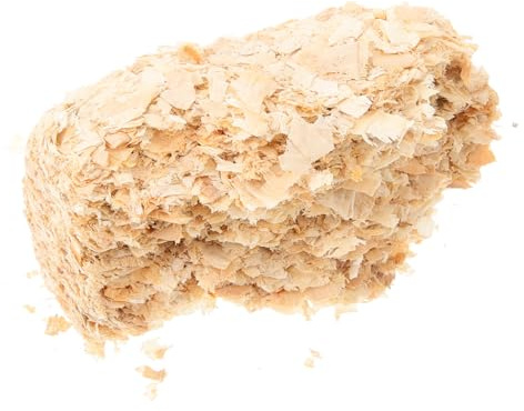 GANAZONO Litière pour Hamsters Copeaux De Bois Absorbants Odeurs Sciure Naturelle 500g Habitat Confortable Petits Animaux