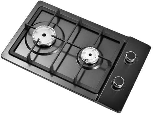 Forno a propano per interni, fornello a piastre in acciaio inox, fornello da cucina multifunzionale, fornelli di protezione termocoppia per cucinare in cucina in interni