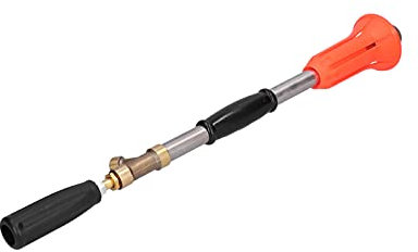G1/2 M Sprayer de Alta Presión Atomizador Agrícola Atomizador a la Lata de Rociador Rociador Alta Presión J Sprayer Atomizante Atomizante (Rojo naranja)