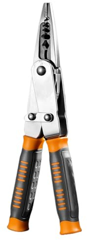 Tagliafili – Pinza da taglio 2 in 1 – Pinze da taglio per cavi, per lavori elettrici, per spellatura, aggraffatura e rottura di fili