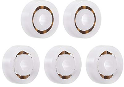 sourcing map 623 Plastic Bearings 3x10x4mm Glass Ball Nylon Cage 5pcs