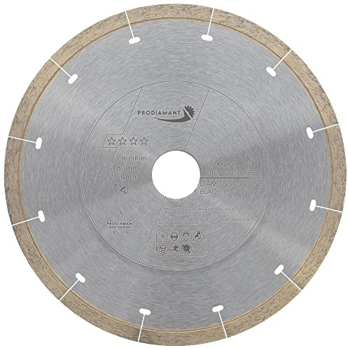 PRODIAMANT FD30 CleanRim - Disco diamantato da 180 mm per piastrelle, gres porcellanato sottile in grande formato, pietra naturale, marmo, granito e ardesia