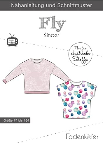 Papierschnittmuster Fly Kinder