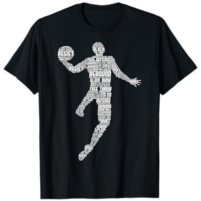 Basketball Basketballer Jungen Herren Kinder T-Shirt