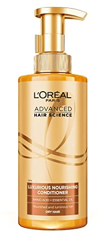 L'Oréal Paris Advanced Hair Science Luxurious Nourishing Conditioner for Dry Hair, 440ml