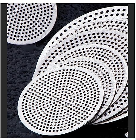 LOEASE 1pc 304 Acier Inoxydable drains de Sol Filet Couverture évier crépine Douche vidange Trou Filtre Attrape-Cheveux Bouchon Cuisine Salle de Bain matériel (Color : 13cm)