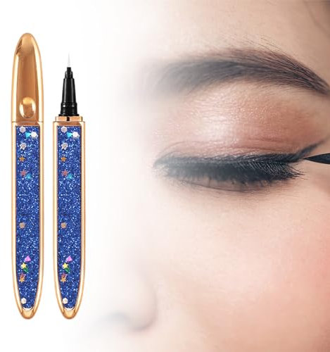 2023 New Self-adhesive Eyeliner Eyelash Glue Pencil, 2 in 1 Selbstklebender Eyeliner-Stift, Wasserfest Wimpernkleber-Stift, Kein Magnetischer Eyeliner-Pen (NO.5)