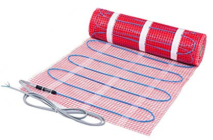 Riscaldamento a Pavimento 0.5m2 Sistema di Riscaldamento a Pavimento Elettrico Sistema riscaldante Kit per Cucina Bagno 0.5m * 1M (Color : Plus R1, Size : 220)