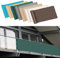 Brise-vue pour balcon - 95 x 880 cm - Vert foncé - Protection UV à 90 % et résistance aux intempéries - Attaches de câble incluses