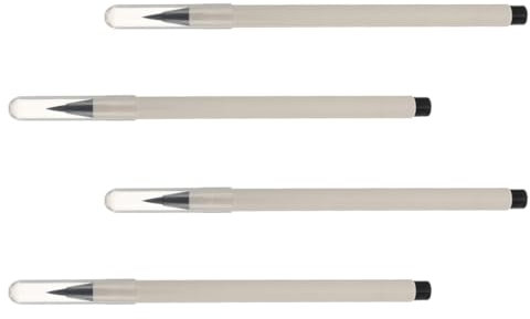 NUOBESTY Nachfüllbarer Kalligraphie Wasserpinsel Stift 4 Stück Tintenfüllbar Zeichenpinsel Für Kalligrafie Malerei Zeichnen Zuhause Schule