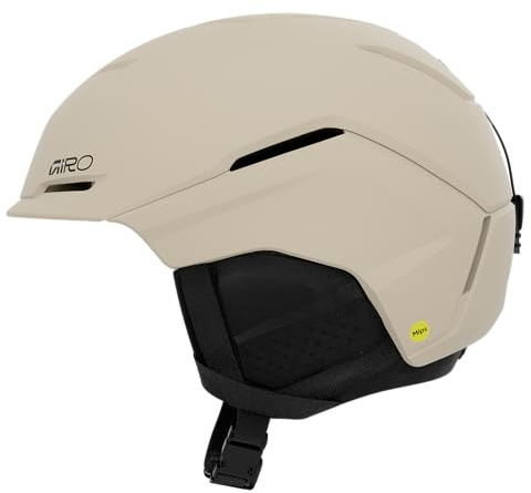 Giro Tenet MIPS Skihelm & Snowboardhelm Größe S | Ski Helm Hybrid-Konstruktion, MIPS® Schutz, Thermostat Control, In Form 2 Fit, All-Mountain Helm | Matte Stone (Sandstein-Beige)