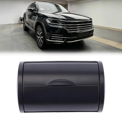 ISAKEN Cigarraskkopp för bil, bärbar bil askkopp för VW Golf IV 1J1 1J5, rökfri cigarett bilaskkopp för bilar, van outdoor camping