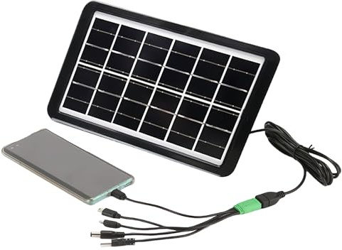 Banque D'énergie Du Chargeur Solaire - Banque D'énergie Solaire | Chargeur Portable À Haut Débit 30W | 6 Volts 3W De Charge Rapide De Charge Électrique | Accessoires De Camping Pour La Randonnée De Ra