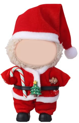 GXGM 17 cm Puppenkleidung Kleidung, Weihnachtspuppenkleidung, Weihnachtsgeschenke zum Ankleiden, Puppen sind Nicht im Lieferumfang enthalten(A)