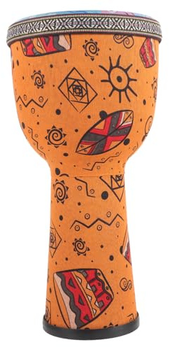 8-zoll Djembe Trommel aus Pvc für Anfänger und Kinder | Leicht zu Spielen, für Bühne und Musikunterricht Geeignet, Feines Design