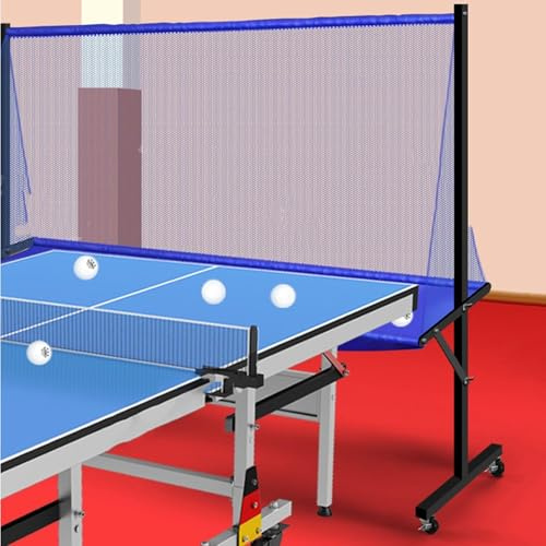 Professionellt bordtennisnät – rullbart fisknät, lämpligt för multibollsträning. Detta nätverk passar alla bord med en längd på 190 till 180 cm och är idealiskt för multibalt