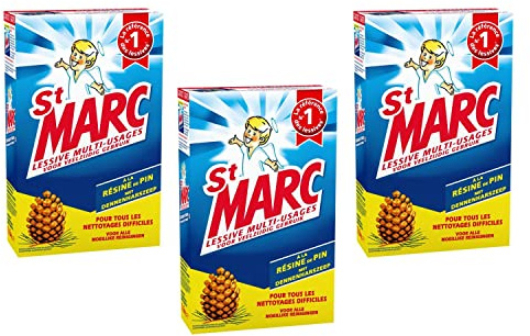 St. Mark Multi-purpose laundry detergent from solid resin, pack of 3