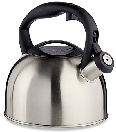 BigBuy Home S3605673 Tetera, Acero Inoxidable, 2.5 L
