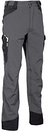 PANTALON HAGFORS GRIS OSCURO NEGRO COFRA TALLA 48