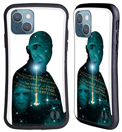 Head Case Designs Officially Licensed Harry Potter Voldemort Yew Wand Deathly Hallows XXXVIII Hybrid Case Compatible With Apple iPhone 13