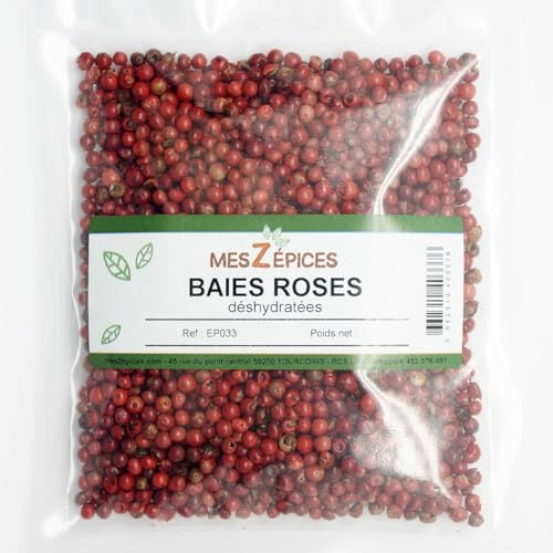 Bacche rosa disidratate in bustina economica da 100 grammi