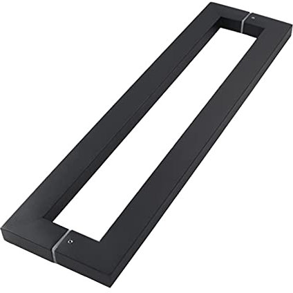 Maniglia per porta del fienile Maniglia per porta esterna, maniglia per porta scorrevole, maniglie per porta del fienile, maniglia per porta a spinta/trazione quadrata/a forma quadrata, fini