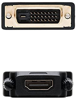 VoltShine DVI 24+1 till HDMI-adapter, stöder HD- och videoströmning; perfekt för anslutning av multimediaenheter.