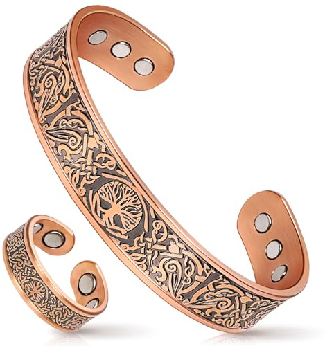 Mahnco Koppararmband för män