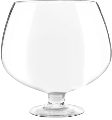 DXEHSEUY Extra großer Kelchglas, super groß, klareres Glas für Partys, Hochzeiten, Damen und Herren, 3000 ml, transparent