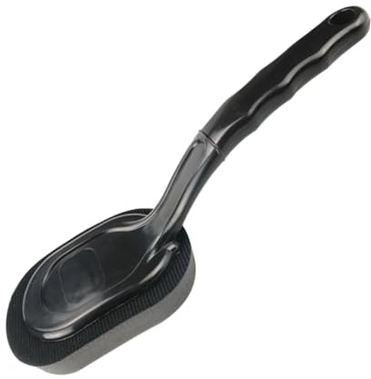 Gogogmee Applicateur pour Pneus en Éponge Manche Long Tampon Applicateur De Produit Lustrant pour Pneus Outil De Nettoyage Automobile Léger Et Portable pour Entretien