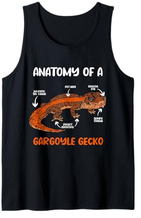 Gargoyle Gecko Reptile Lover | Funny Lizard Pet Owner Tank Top